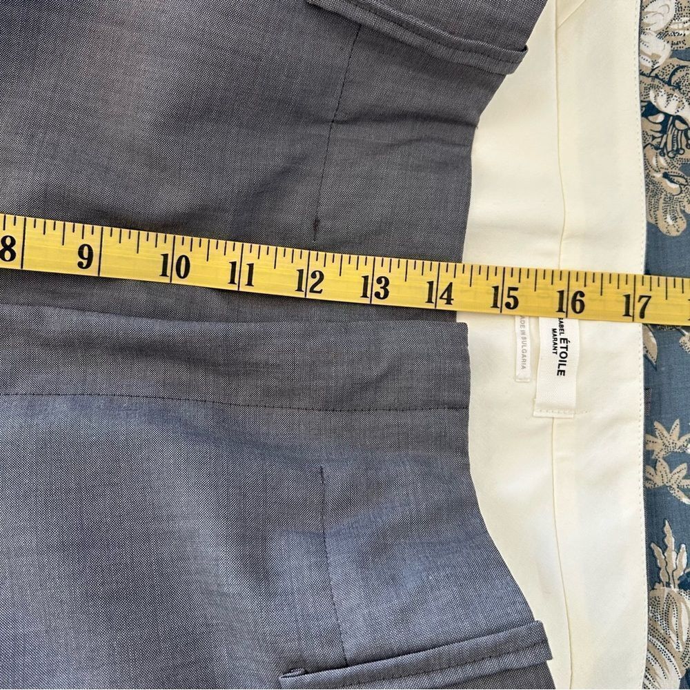 Isabel Marant Etoile Gray Wool trouser pants - Picture 15 of 15
